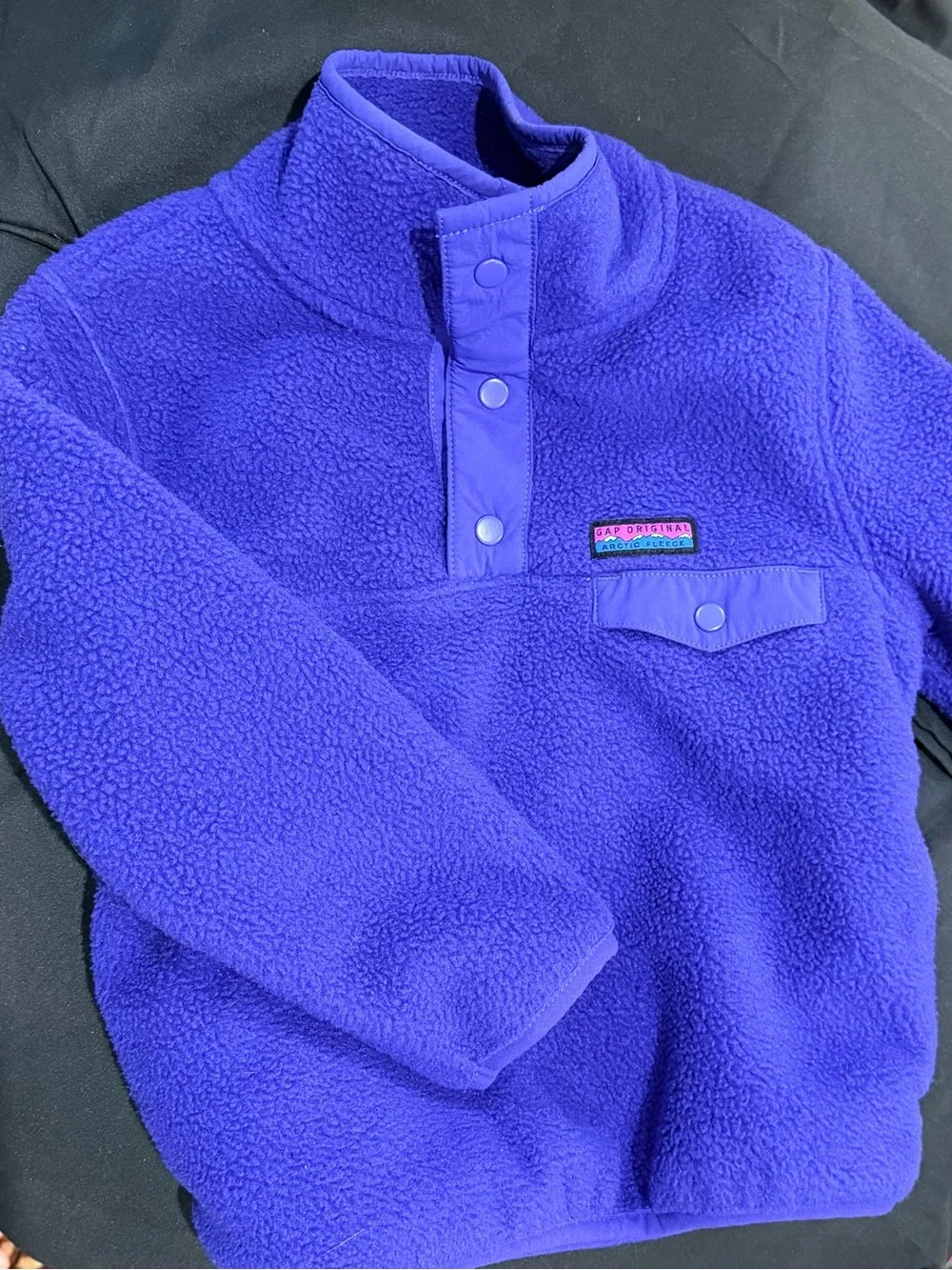 GAP Purple Arctic Fleece Jacket